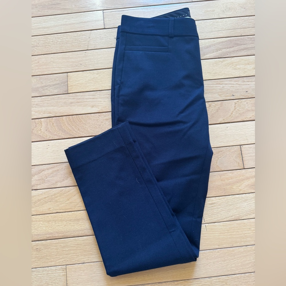 Banana Republic Size 4 Navy Sloan ankle dress pants, front/back pockets NWOT